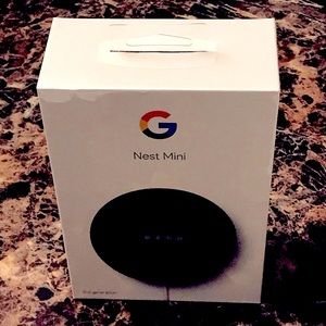 NIB NEVER OPENED Google Nest Mini 2nd Generation